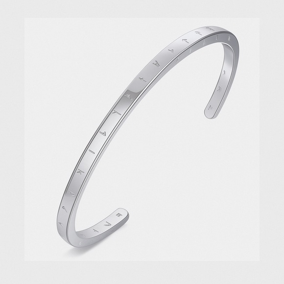 Viking Other - Viking’ Stainless Steel Cuff Bracelet – Norse Retro Punk Style Jewelry for Men